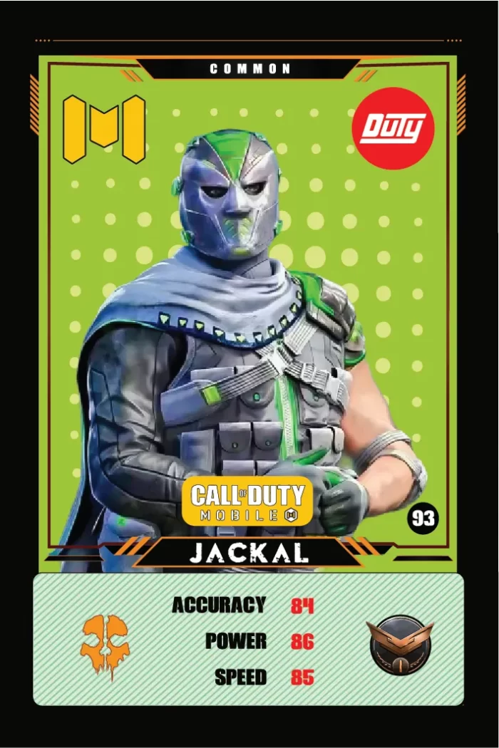 کارت Epic JACKAL کالاف دیوتی